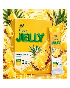 Fiber Jelly No Sugar Pineapple 20 Sachets 140g / Dietary Fiber Jelly