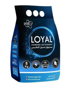 Laundry Detergent Washing Powder 8kg â€“ Deep Stain Removal, Softness, Bright Whites & Long-Lasting Fresh Scent