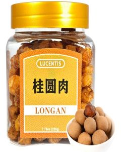 Longan Dried Fruit Supplement (7.76 oz Can) / 100% Natural Longan, No Additives / Rich in Antioxidants & Vitamins for Health & Wellness, 桂圆 / 龙眼