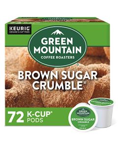Green Mountain Coffee Roasters Brown Sugar Crumble Keurig SingleServe KCup pods Medium Roast Coffee 72 Count