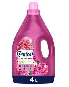 Concentrate Fabric Softener, Orchid & Musk fragrance 4L