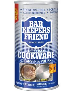 Bar Keepers Friend COOKWARE CLEANERPOLISH 12 oz Can 2pack