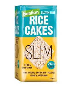 Slim Flax & Sunflower Rice Cakes