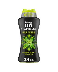 Downy Unstopables In Wash Scent Booster Beads Paradise Scent 24 oz Laundry Beads for Odor Protection Downy Scent Booster Beads Laundry Scent Boosters