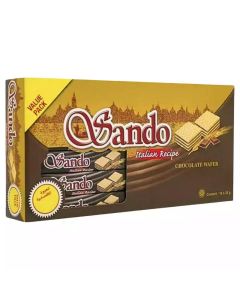 Sando Italian Recipe Chocolate Wafer Pack 384gms- 12X32gms