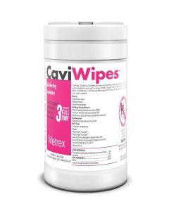 CaviWipes Metrex Disinfecting Towelettes Canister Wipes, 160 Count