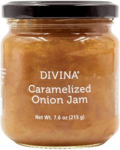 DIVINA Caramelized Onion Jam, 7.6 Ounce - Sweet and Savory Spread