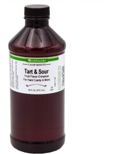 LorAnn Oils Tart & Sour Flavor Enhancer, 16 Fl. Oz. (473.2 mL) - Perfect for Hard Candy and Baking