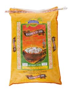 MAHMOOD 500 Indian Basmati Rice 1121 XXL - 20 Kg