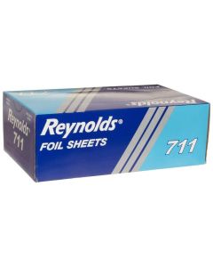 PopUp Interfolded Aluminum Foil Sheets in Silver 500Box