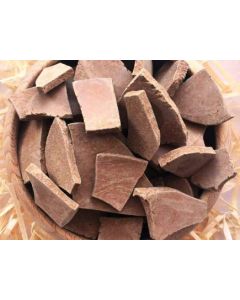 RED Edible Clay Chunks lump Natural for Eating Food 1 lb 450 g