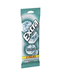 EXTRA Gum Polar Ice Sugarfree Gum 45 Ct Bulk Mint Gum with Strong Mint flavor for Breath Refreshing After Meals Travel and More with Long Lasting Icy Freshness
