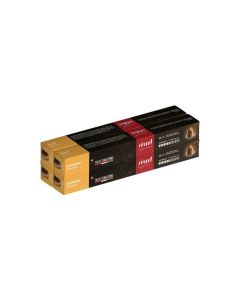 Nespresso Compatible Aluminium Coffee Capsules - Ethiopian Sidamo, Pack of 4 (40 Capsules)