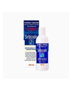 Anti Dandruff Ketoconazole Shampoo White 100ml