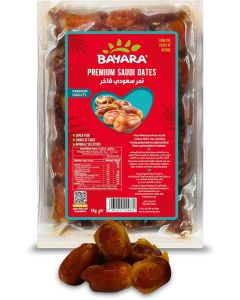 Bayara Premium Saudi Dates, 1Kg - Naturally Delicious and High in Fiber