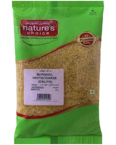 Natures Choice Burghol White Coarse (Daliya) 1 Kg