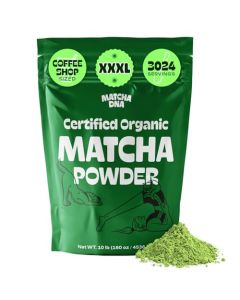 MATCHA DNA Certified Organic Matcha Green Tea Powder 160 oz BAG