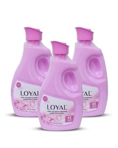 Fabric Softener & Freshener Concentrated Soft Pink 150 Washes 3x3000ml
