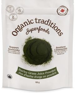Barley Grass Juice Powder 150g / With Vitamin A & B, Potassium, Calcium, Iron & Magnesium / Support Immunity & Reduce Stress, 5.29 Oz