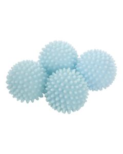Reusable Dryer Balls, Fabric Softener for Laundry, Light Blue, 2.5 in, 4 Pack