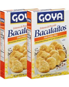 Goya Bacalaitos Codfish Fritter Mix (4.5oz, 2 Pack)