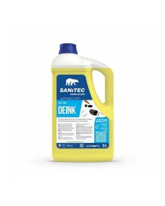 DEINK Solvent-Based Industrial Stain & Residue Remover / Rinse-Free Cleaning / Streak-Free Finish / pH Alkaline / Multi-Surface Deep Cleaner / 5 Liters