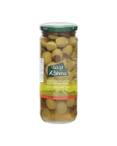 Rahma Green Olives Stuffed With Pimiento 430 Gm