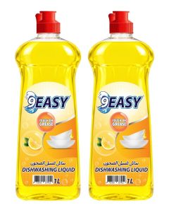 9Easy Dishwashing Liquid 1L Pack of2