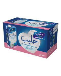 Almarai Fat Free Uht Milk, 12 Pack X 1 Litre