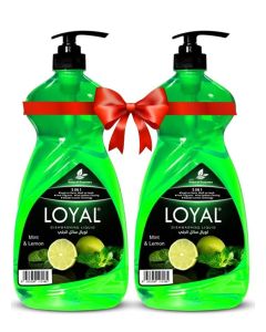 5 in 1 Dishwashing Liquid - Mint & Lemon 2x1.5L