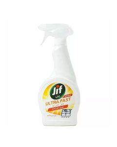 Jif Ultra Fast Kitchen and Bathroom Cleaner, Multi-Purpose Spray 500ml