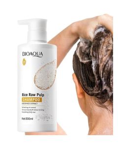 Rice Puree Shampoo 500ml Removes Grease/Nourishes Hair/Adds Softness