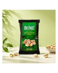 MECADO Salted Pistachios 40g – Crunchy High Fibre Protein Snack