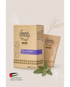Green Gold Dry Sage Leaves