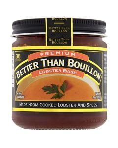 Better Than Bouillon Premium Lobster Base Made from Select Cooked Lobster Spices Makes 95 Quarts of Broth 38 Servings 8 Ounce Pack of 1