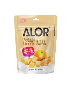 ALOR Freeze-Dried Orange Yogurt Bites, 15g Pouch