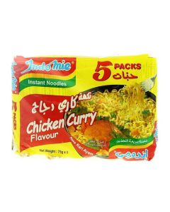 Indomie Instant Noodles Chicken Curry Flavour 75g x 5 x 8