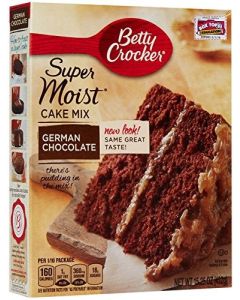 Betty Crocker Super Moist German Chocolate Cake Mix 1525 oz