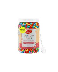 Rainbow Candy Coated Chocolate Chips 15 lbs Cosmic Brownie Sprinkles Mini Chocolate Baking Chips for Ice Cream Cake Decorating Kosher Nut Free Non GMO Vegan Gluten Free Sterns Bakery