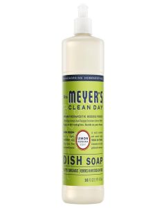 MRS. MEYER'S CLEAN DAY Liquid Dish Soap, Lemon Verbena, 16 fl. Oz