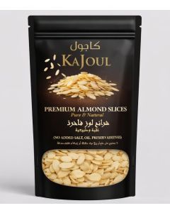Kajoul Premium Almond Slices – Finely Cut, Pure & Natural