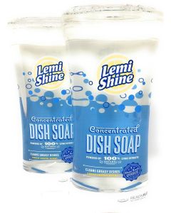 Lemi Shine Concentrated Liquid Dish Soap with Natural Citric Extracts, 22 FL OZ (Pack of 2)2