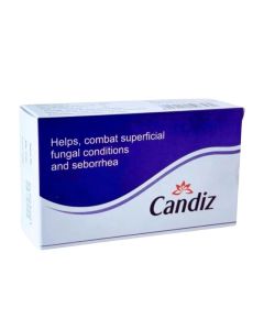 Candiz Antifungal Soap Bar / Combination of Ketoconazole, Zinc Pyrithione, Tea Tree Oil / 100 mg