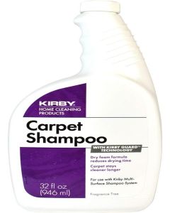 Genuine Kirby Foaming Carpet Shampoo (Unscented) 32oz Kirby Part #252703