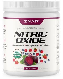 3in1 Nitric Oxide Mixed Berry 250g / Beetroot, Red Spinach Extract, Pomegranate & B Vitamins / Vegan Superfood Drink Mix / No Added Sugar