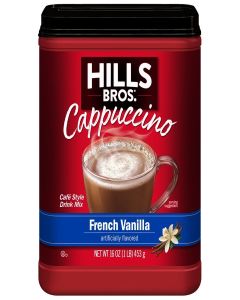 Hills Bros French Vanilla Cappuccino, 16 oz.