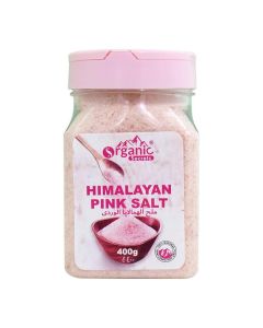 Organic Secrets Himalayan Pink Salt 400 Gm Jar