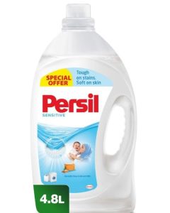 Persil Sensitive & Baby Liquid Laundry Detergent, 4.8 Litres