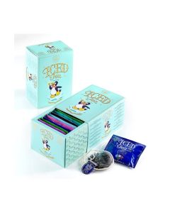 Summer Holiday Iced Teabag Taster / 15 Iced Hand Sewn Cotton Teabags / Gift Set