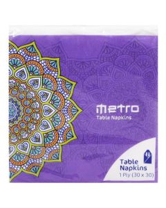 LTR Metro Table Napkin Tissue 1 Ply(30x30) MET-F030E21009